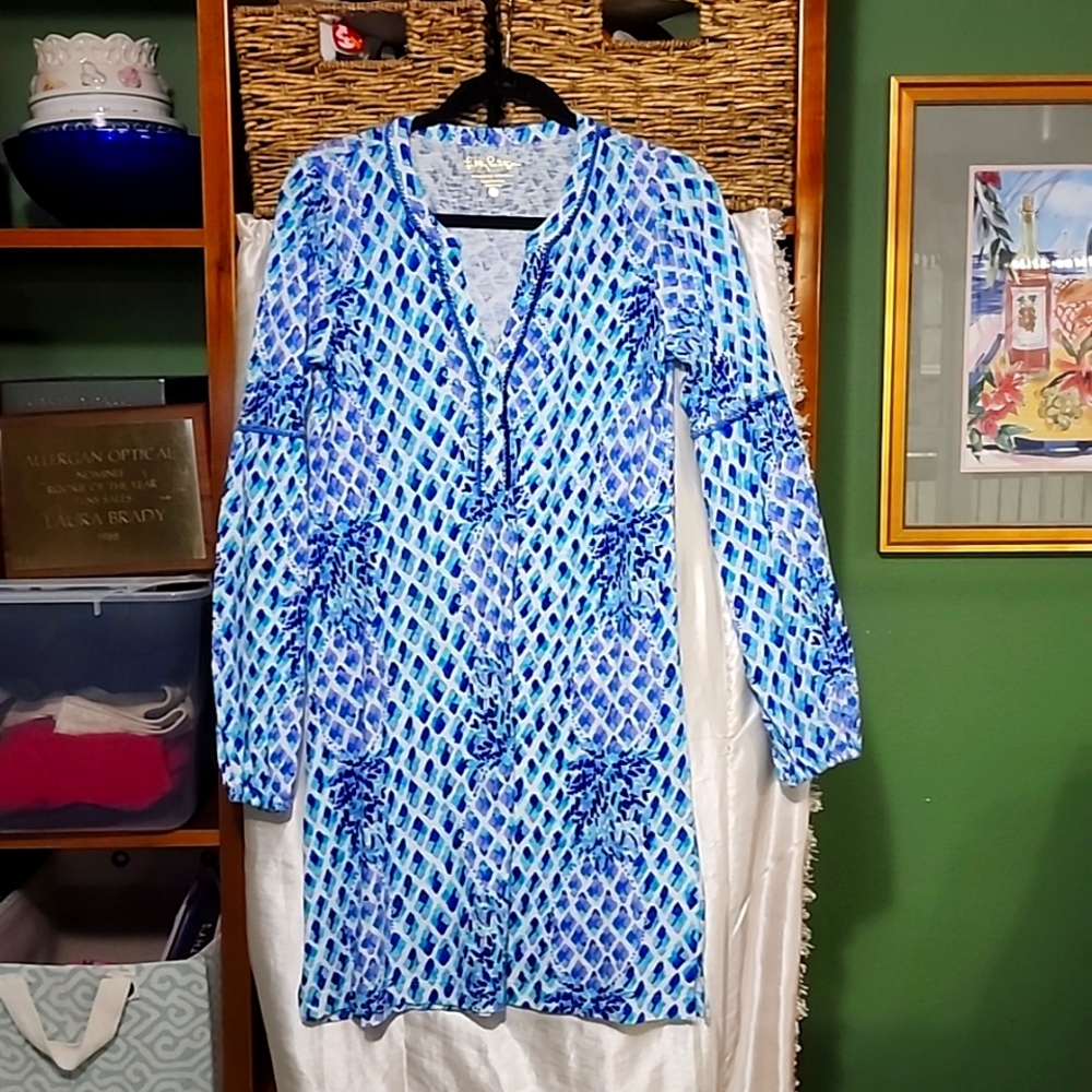 NWT LP sz S Pineapple Print Dress